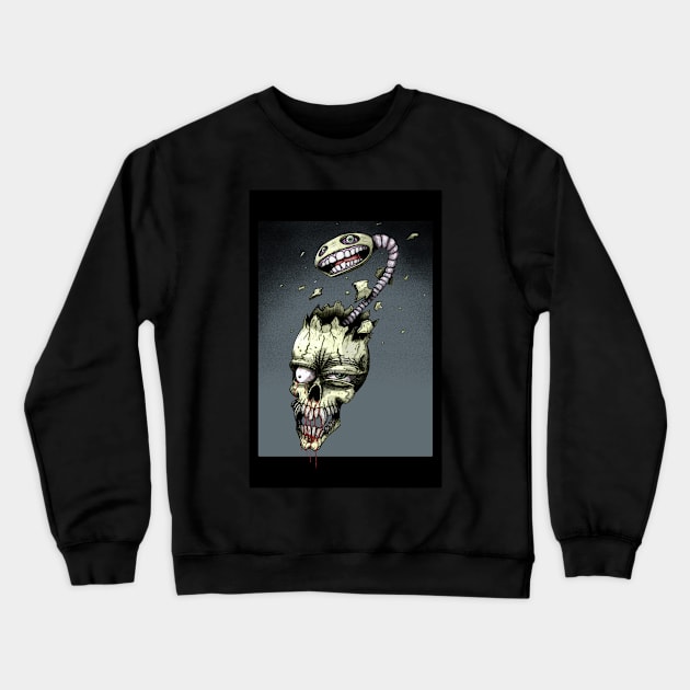 Headache Crewneck Sweatshirt by Chaosblue